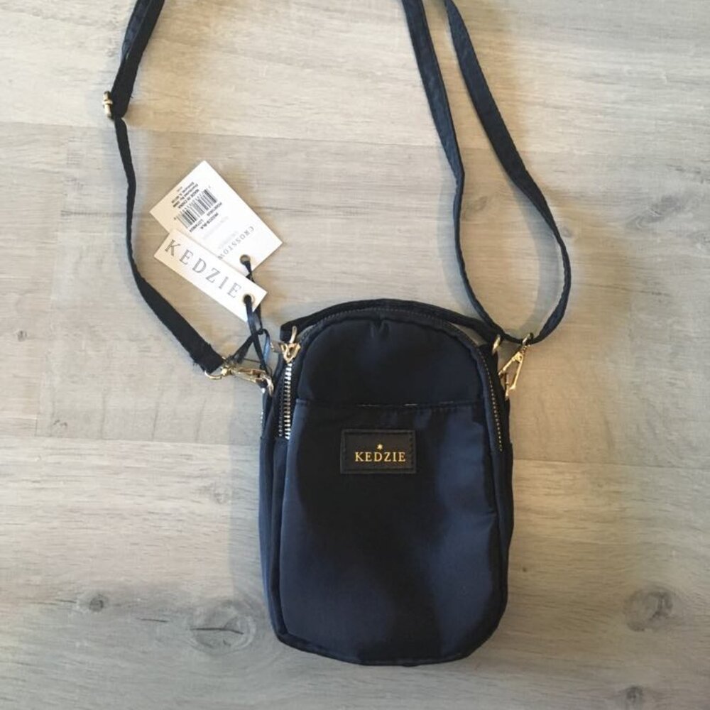 Kedzie Small Black Crossbody Purse